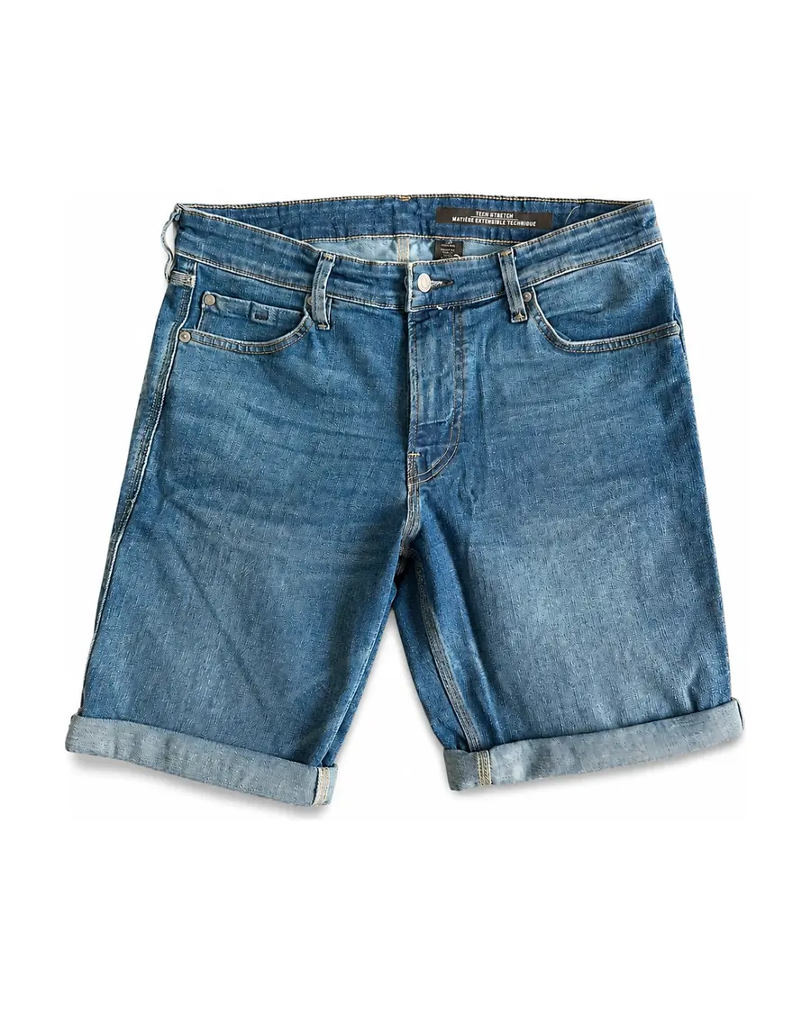 H&M &Denim Skinny Denim Shorts